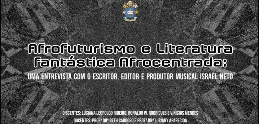 Entrevista com o autor, editor e roteirista Israel Neto